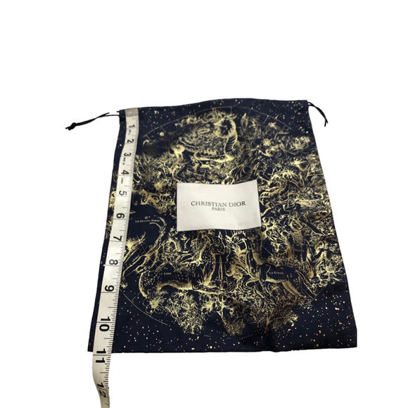 Christian Dior Navy Gold Dust Bag - Picture 2 of 3